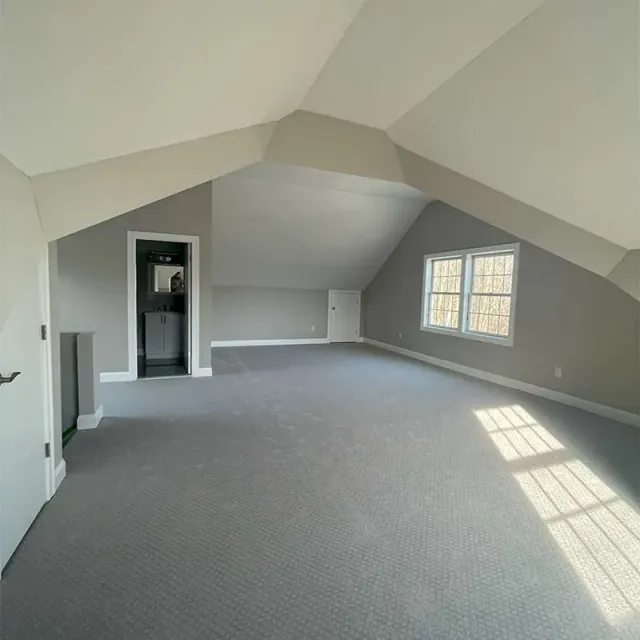 Professional painted the living space of the property