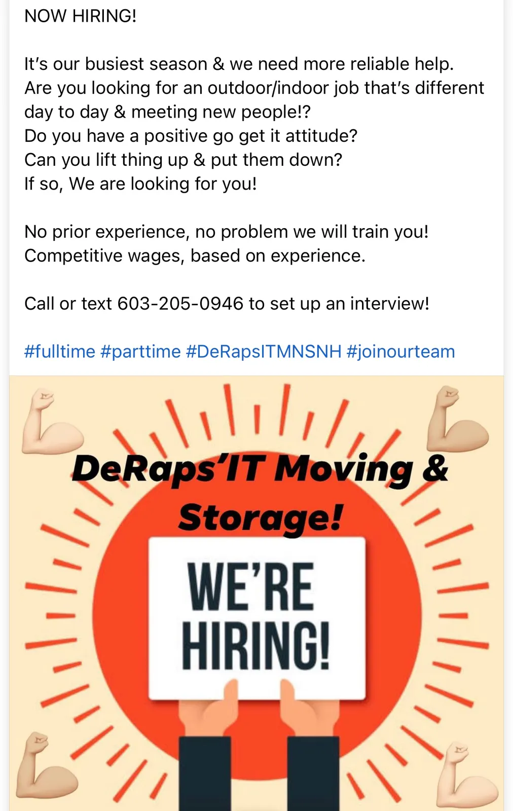 work photo from Google listing