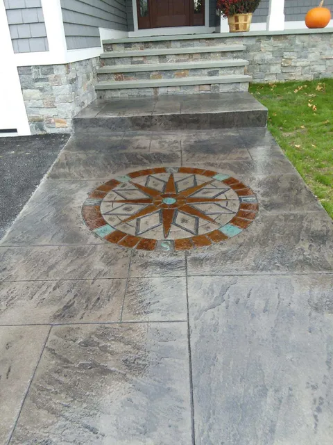 John Oliveira and Sons Stamp Concrete Inc. work photo