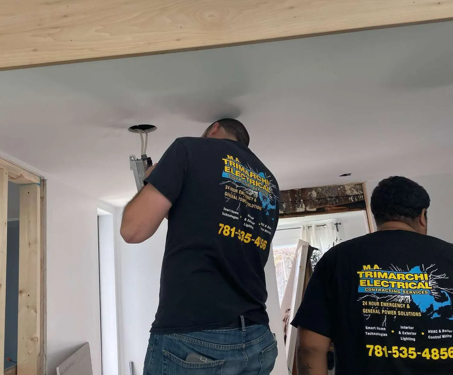 work photo from trimarchielectrical.com