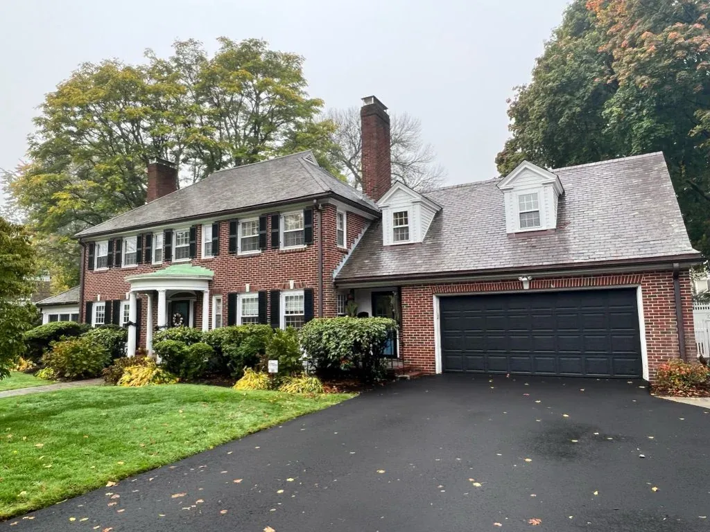 Gallagher Painting completed brick Colonial exterior