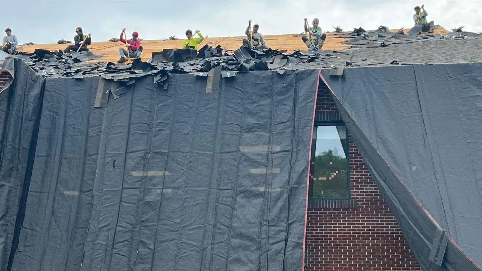 work photo from johnbeanroofing.com