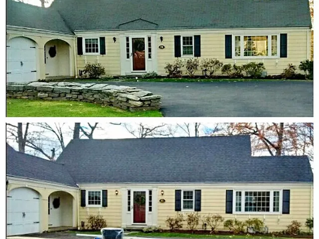 Residential asphalt shingle roof project showcase