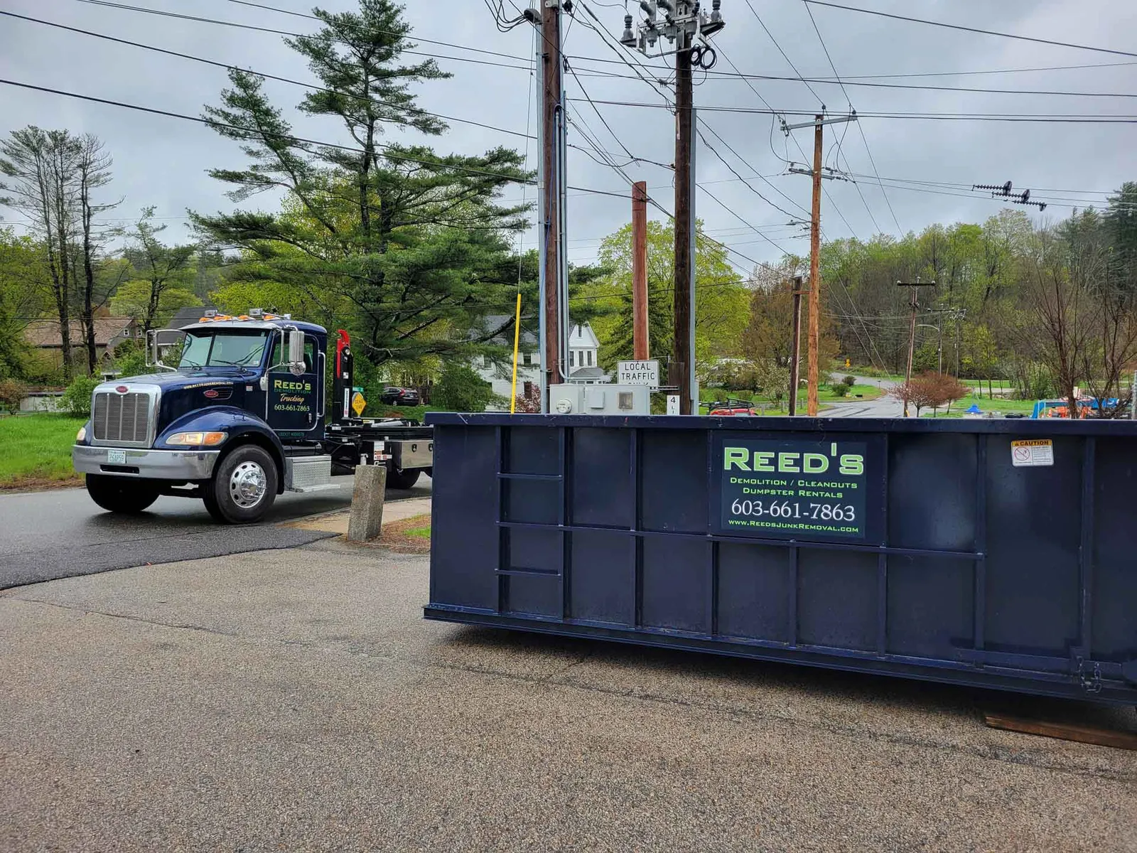 work photo from reedsdumpsters.com
