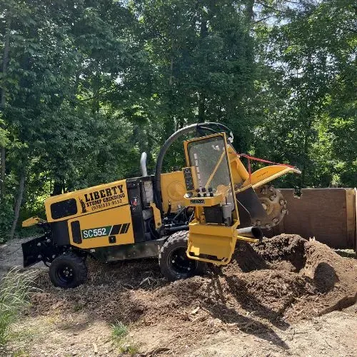 work photo from libertystumpgrinding.com