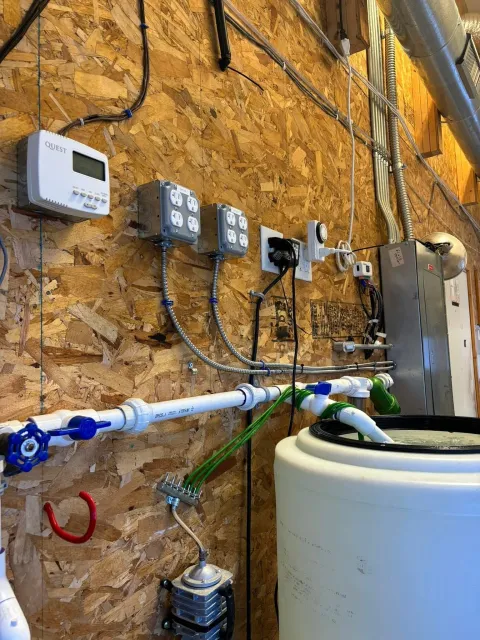 Commercial electrical installation