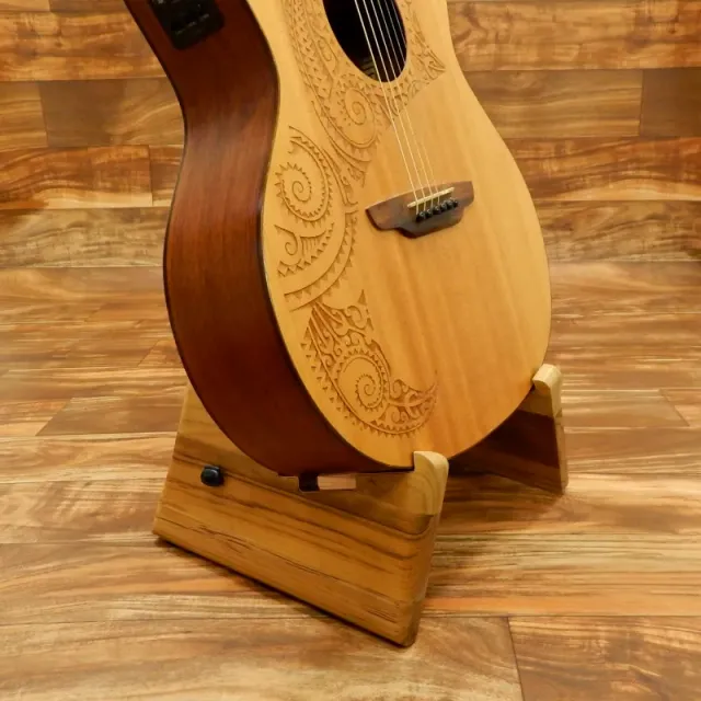 Wood Guitar Stand