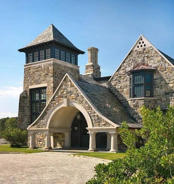 Slate roofing, copper guttering by Slate and Copper Services in Portsmouth, Rhode Island and Easton, Connecticut, serving Fairfield County, Providence, coastal RI, and South Coast, MA.