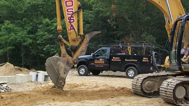 Carl F. Cavossa, Jr., Excavating, Inc. work photo