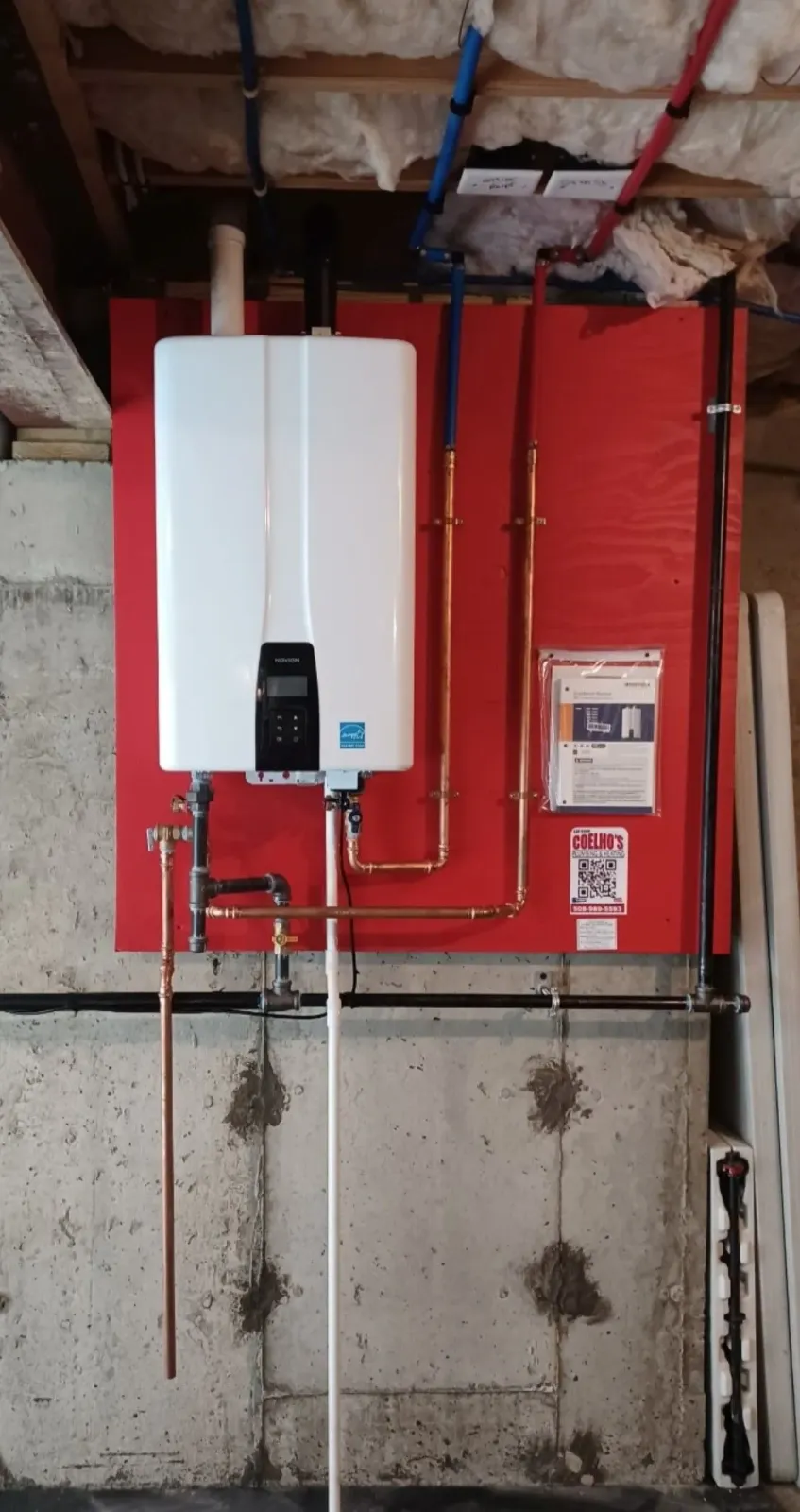 work photo from coelhosplumbingandheating.com