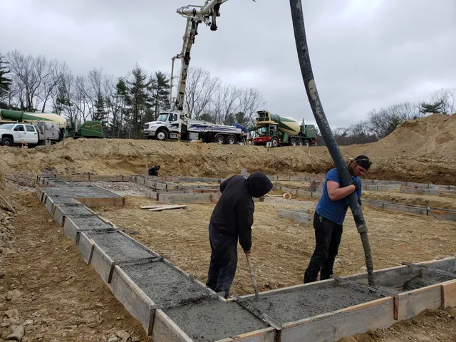 Select Concrete Pumping Inc. work photo