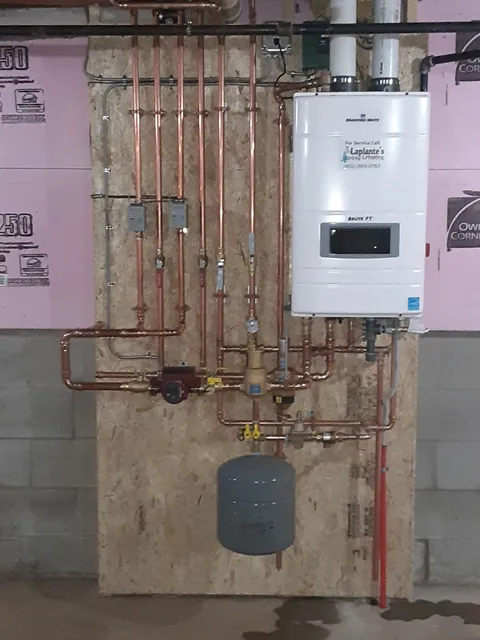 Laplante's Plumbing & Heating LLC work photo