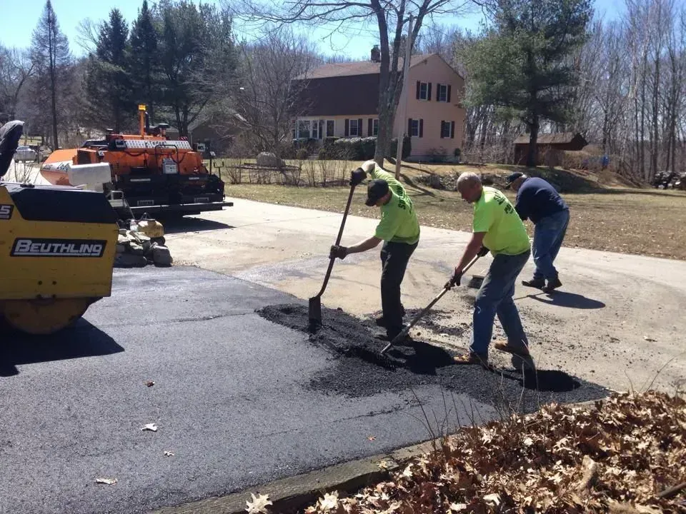 Paving process