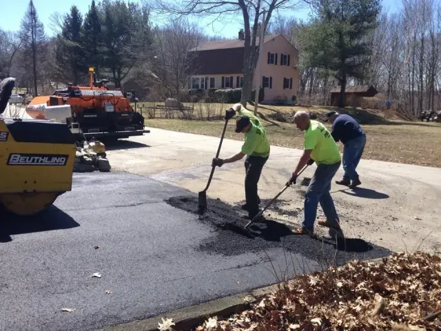 Paving process