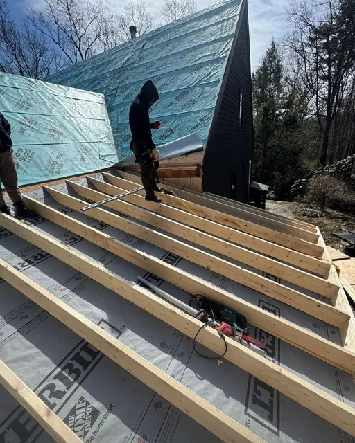 Metal roof crew