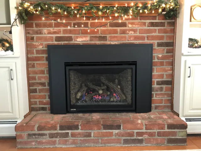 New England Chimney Sweeps and Masons Stove and Hearth Shop work photo