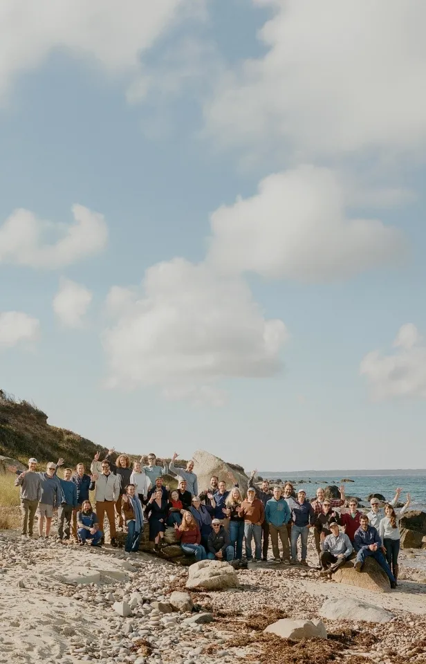 Team photograph of South Mountain Companuy on the North Shore of Martha's Vineyard.