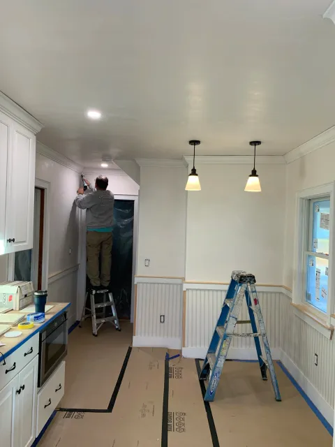 Ben painting prep