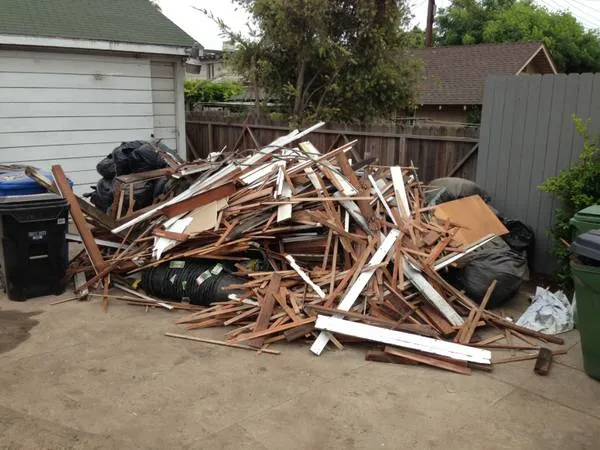 AJ's Junk Removal conducting demolition services in Fairfield County, Connecticut, with precision and safety.