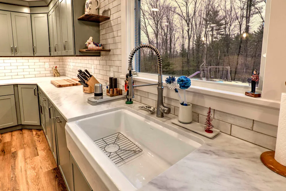 Open Concept Kitchen Remodel - Gill, MA