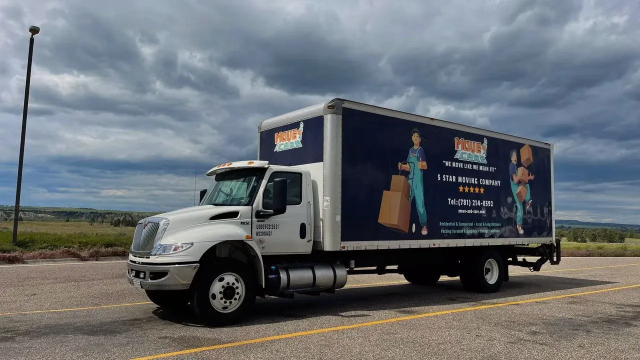 Move and Care Moving Truck
