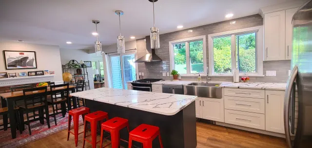 Custom kitchen remodel project by Interstate Custom Kitchen & Bath, Inc.