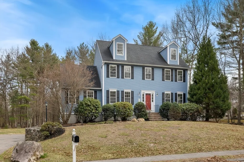 Located in one of Middleton's most desirable neighborhoods, this stunning colonial offers an exceptional opportunity to enjoy living in a RECENTLY RENOVATED home. The property provides a tranquil setting while remaining close to local amenities and a top-rated school system.  The heart of this home is a well-appointed gourmet kitchen featuring high end appliances, beautiful granite counter tops and custom cabinetry with large island for prepping or gathering.  The seamless flow between the kitchen, dining room and great room creates a warm, inviting atmosphere with cathedral ceiling, brick fireplace and hardwood floors throughout.   The total square footage of this breath taking home is approximately 3,671sq ft of living space and is complemented by a beautifully finished walk out lower level with separate entrance, perfectly suited for use as an au pair or home office with its own private bathroom.  The walk-up attic with 1064 sq ft offers generous space for future expansion potential