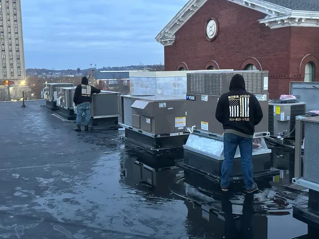 BOSS HVAC work photo