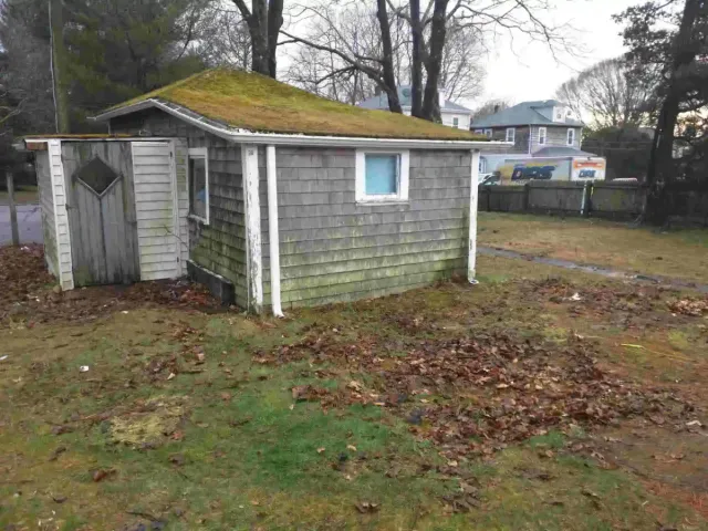 After junk removal by Ryan's Junk Truck — Shed Cleanout in Dartmouth, MA, cleared and clean