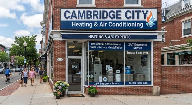 Cambridge City Heating & Air Conditioning work photo