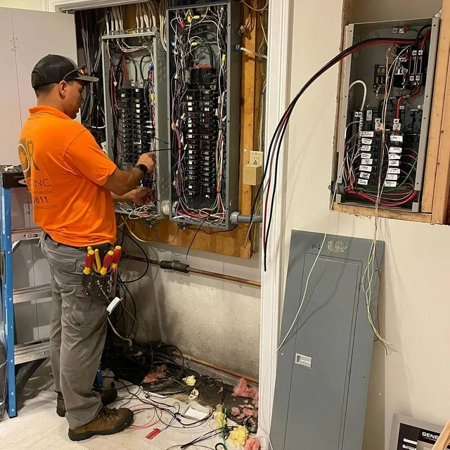 DR Electric Inc work photo