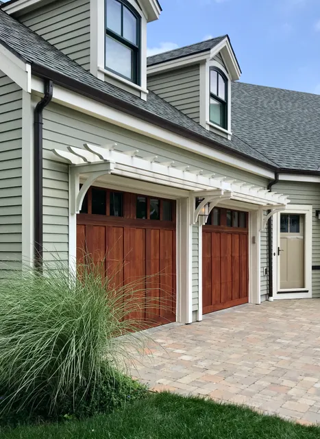 Craftsman garage addition