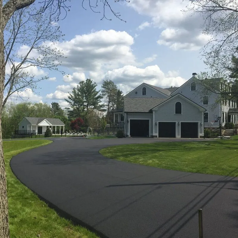 long driveway