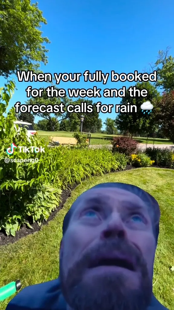 ?☀️Manifesting clear skies for the end of August ☀️?

Credit: @/scapeng0 on TikTok

#lawncare #lawn #lawncarecommunity #lawncarecompany #smallbusiness #smallbusinessowner #landscaping #lanscapingcompany #landscapingcommunity #lawncarememes #landscapingmemes #mower #mowing #yard #yardwork