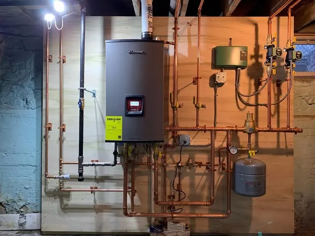 E Francis Plumbing & Heating researched project photo
