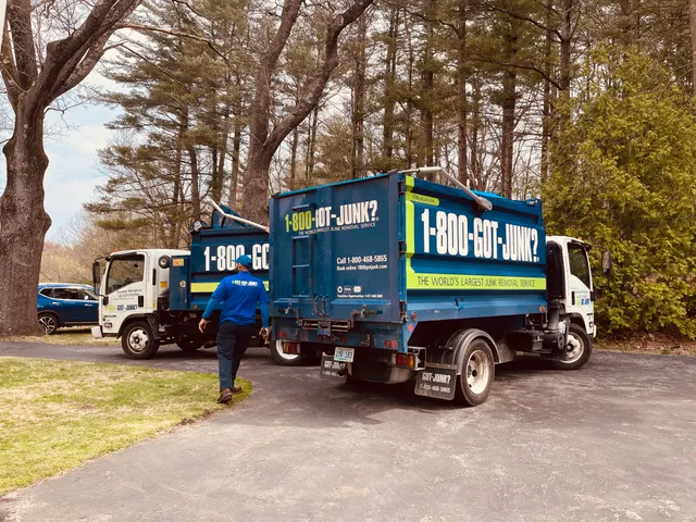 1-800-GOT-JUNK? Rhode Island work photo