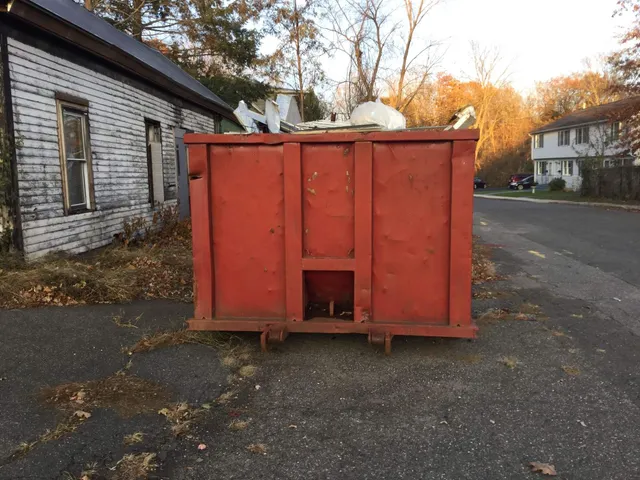 Bridgeport Dumpster Rental work photo