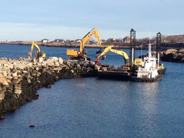 Bearskin Neck Breakwater Repairs
