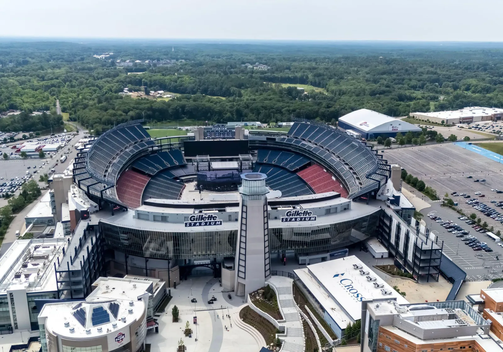 Gillette Stadium North End Zone