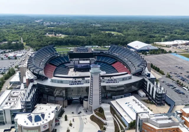 Gillette Stadium North End Zone