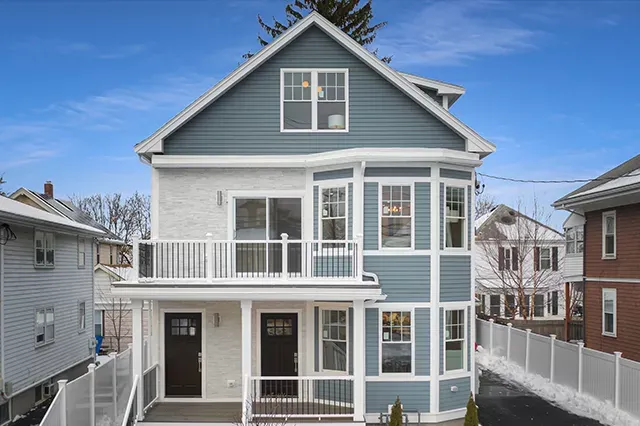front view of a house