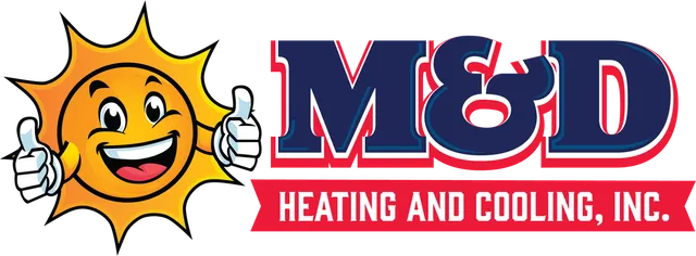 M & D Heating and Cooling Inc. logo