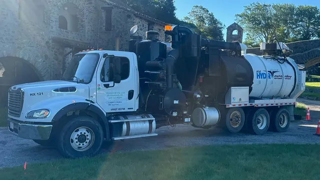 Monster-Vac work photo