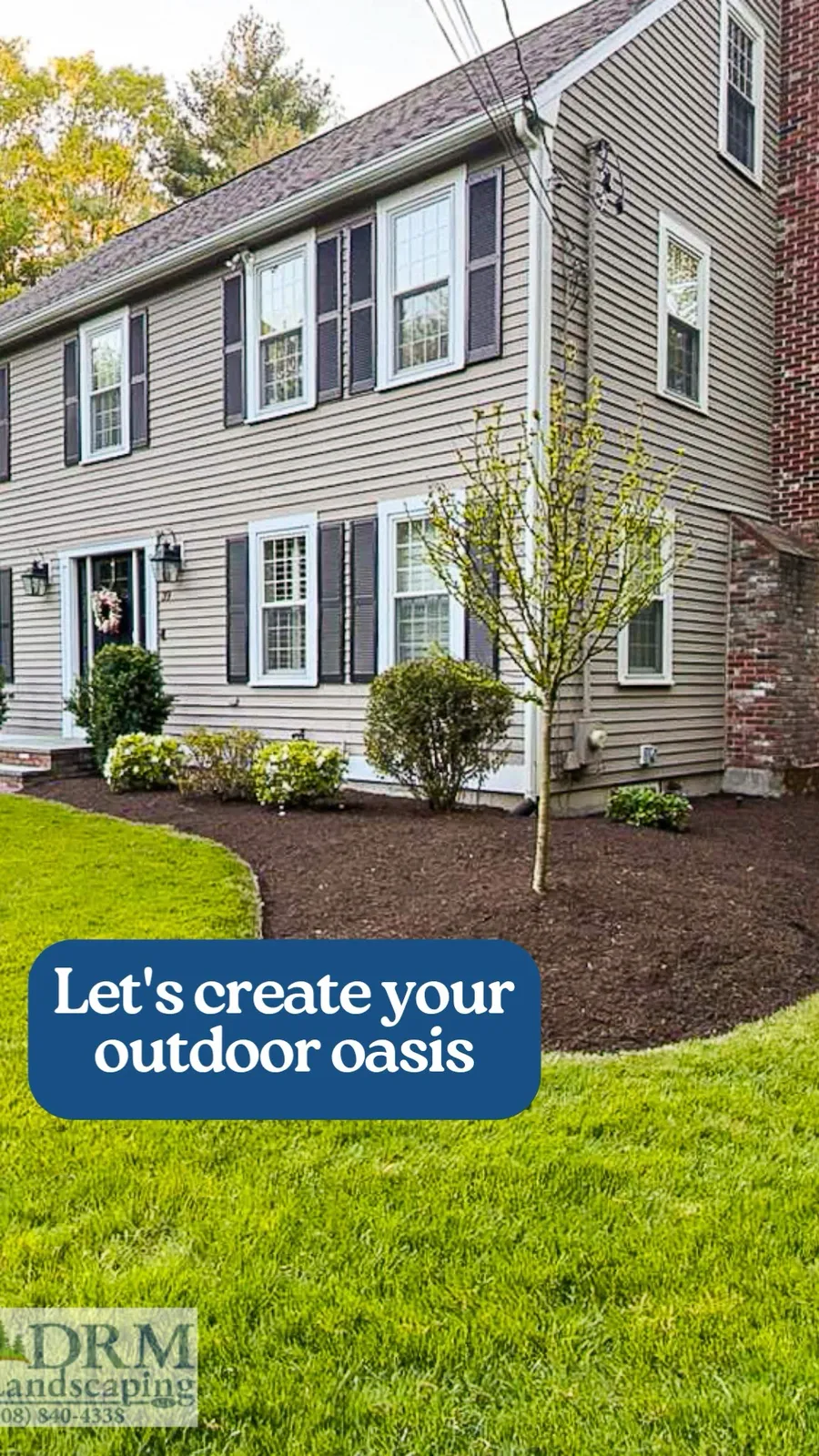 Every detail matters.

From crisp bed edges and fresh mulch to clean transitions between landscape features, it's the small details that create a polished, finished appearance.

This recent property refresh is a great example of how thoughtful landscape maintenance can elevate the entire look and feel of a home.

Proud of the work our team put into this project.

📍 Norfolk County, Massachusetts

What detail stands out most to you?
#DRMLandscaping #LandscapeMaintenance #LuxuryLandscaping #CurbAppeal #PropertyMaintenance #MulchInstallation #WrenthamMA #WalpoleMA #WestwoodMA #NorwoodMA #NorfolkCountyMA