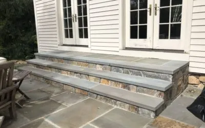 Front Entrance Steps & Walkway Builders in Fairfield, CT | RMC | Romi Masonry Contractors