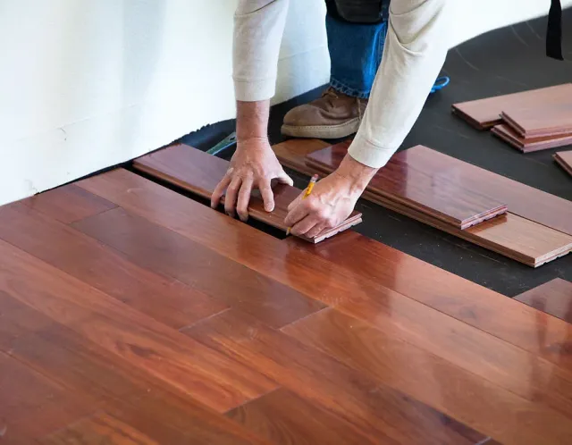 Hardwood flooring installation — Vascontractors, Fairfield County CT general contractor