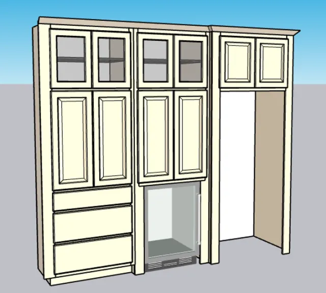 Custom cabinet design