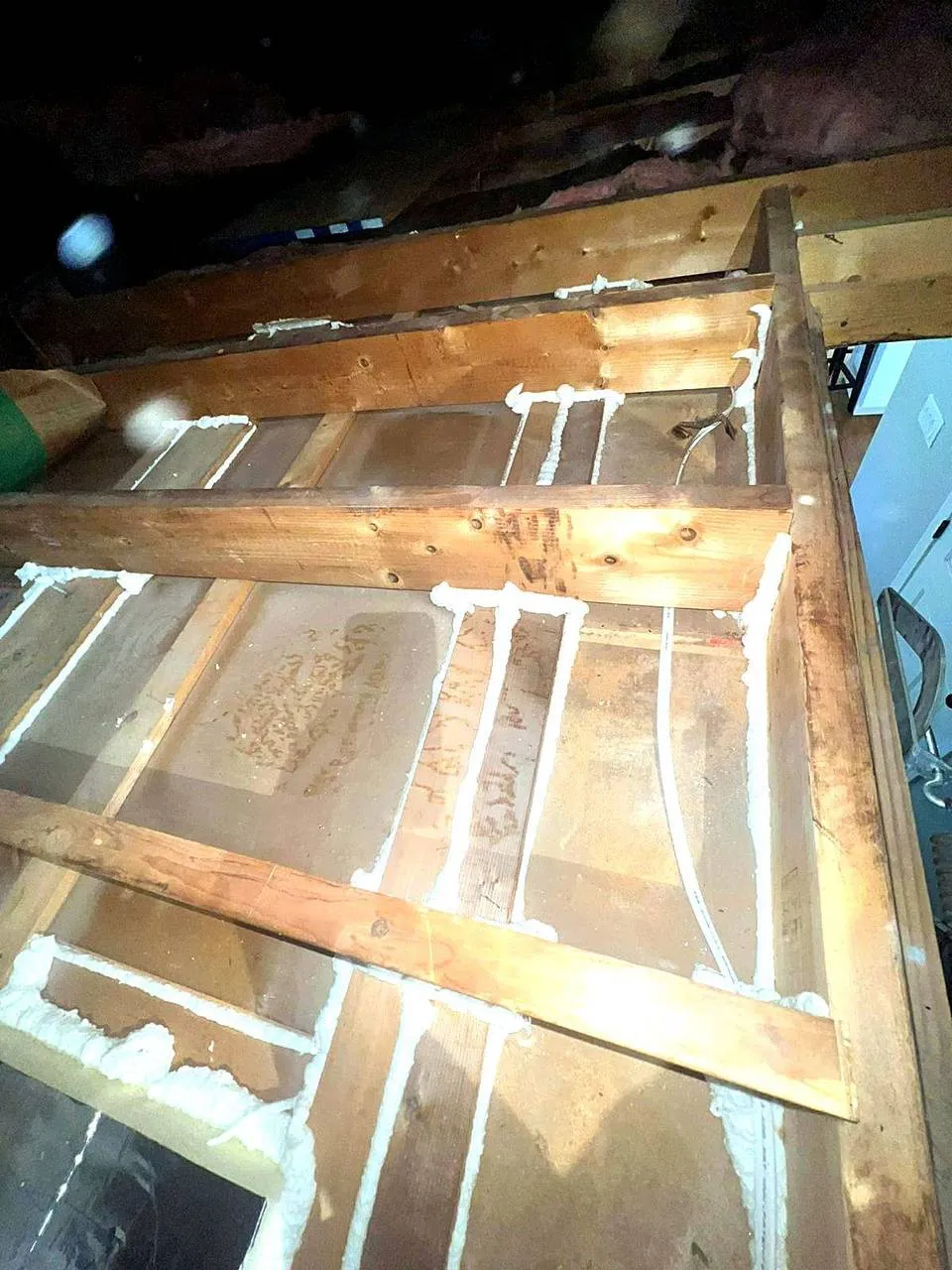 Air sealing before insulation