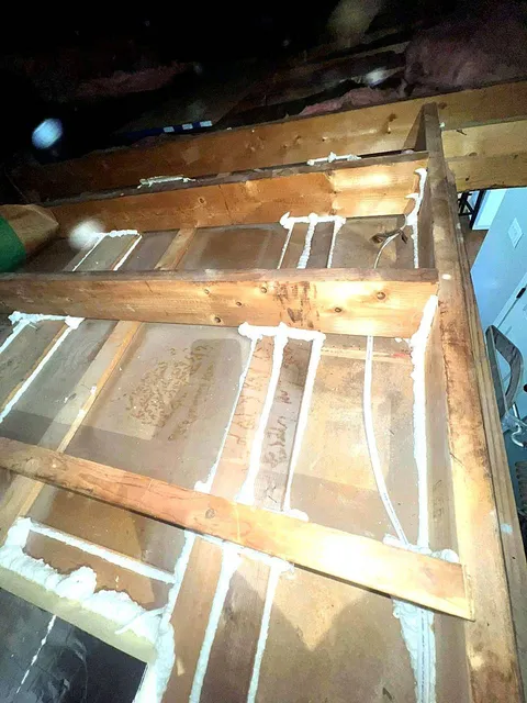 Air sealing before insulation