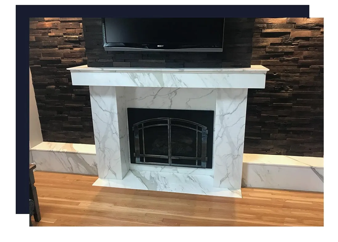 stone fireplaces